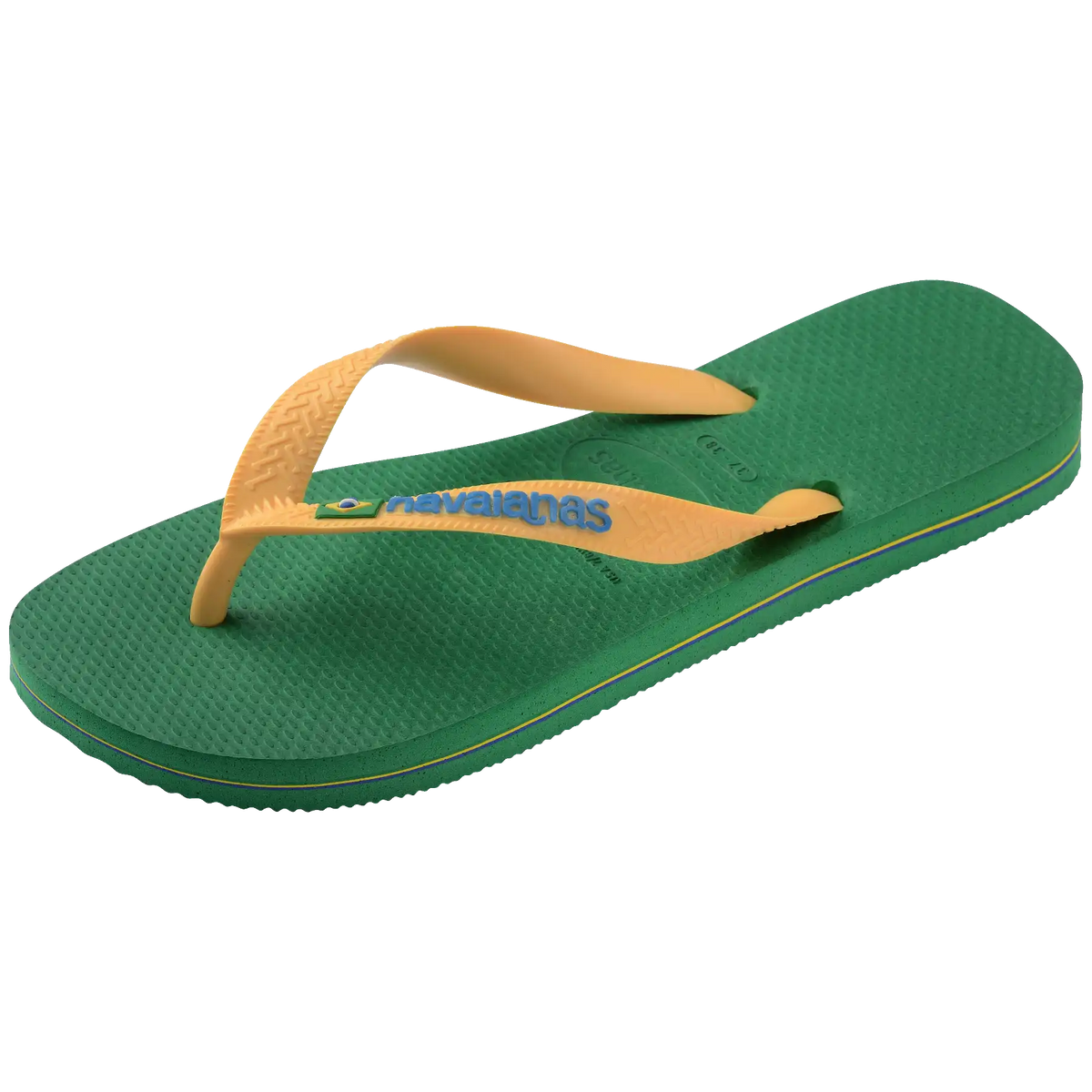 Men's Brazil Logo Flip Flops