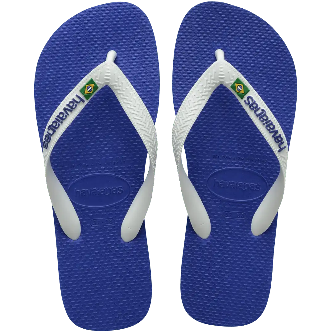Women's Brazil Logo Flip Flops