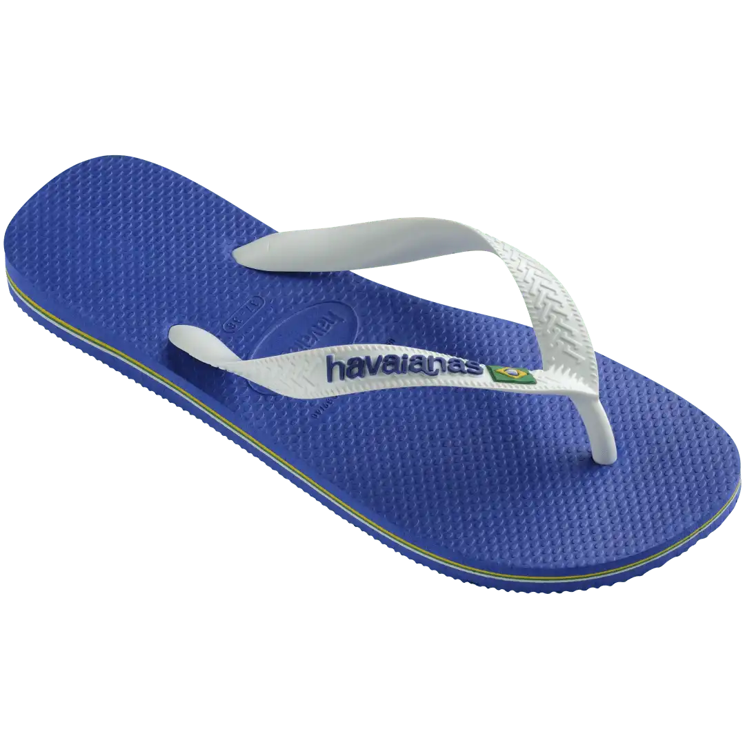Women's Brazil Logo Flip Flops