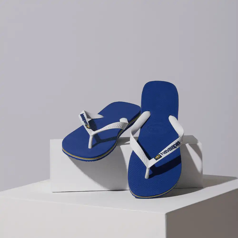 Women's Brazil Logo Flip Flops